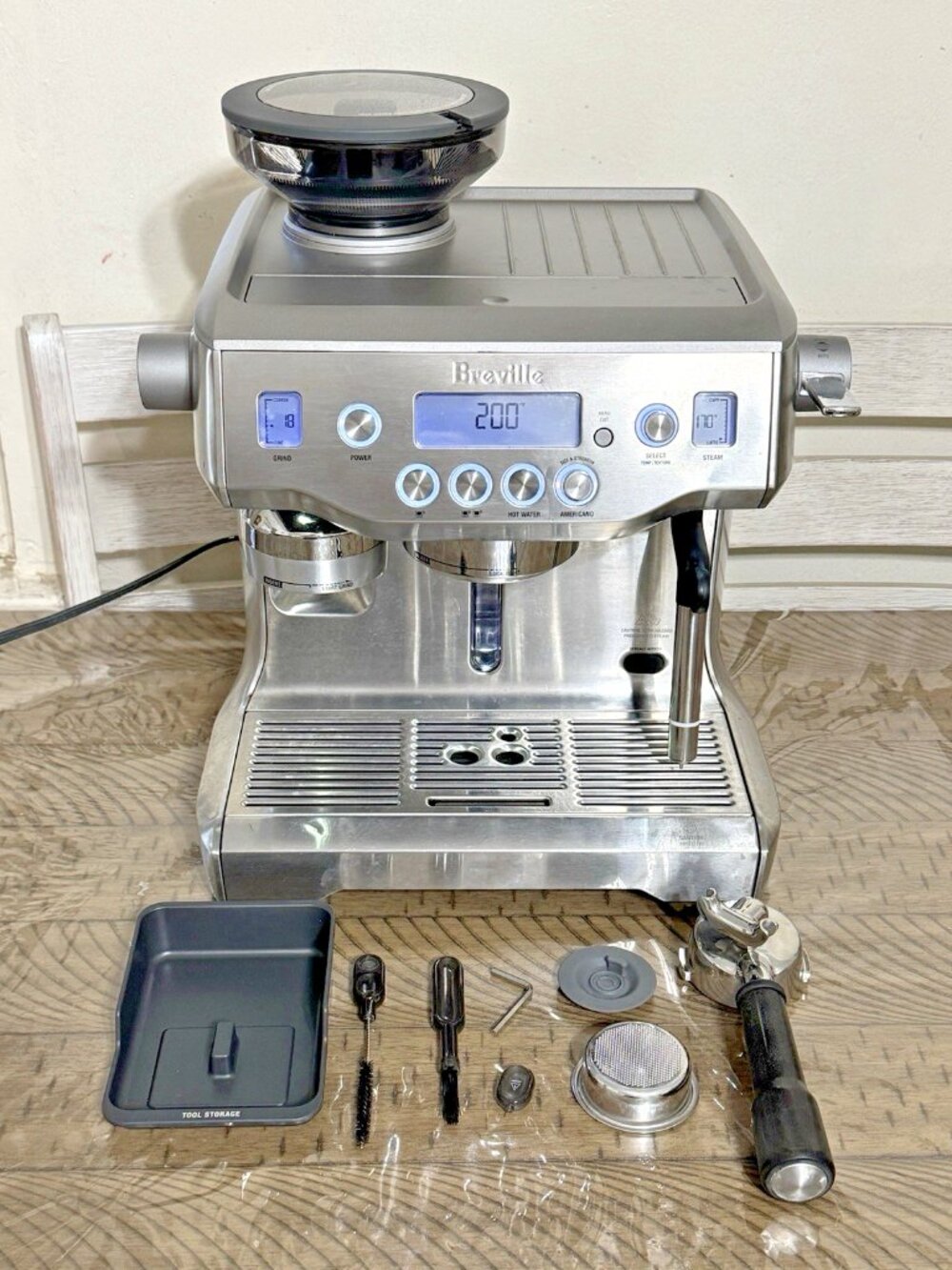 Breville The Oracle BES980 Espresso Coffee Machine - Brushed Stainless